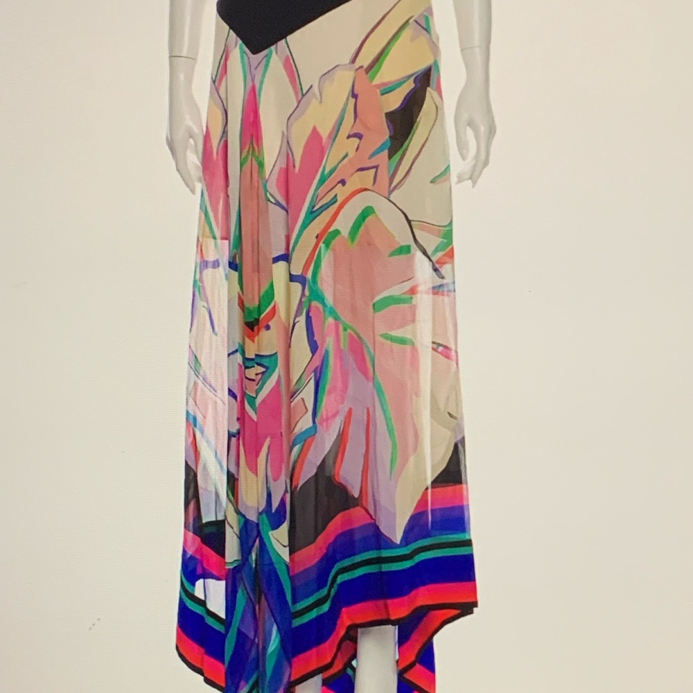 Roberto Cavalli silk skirt